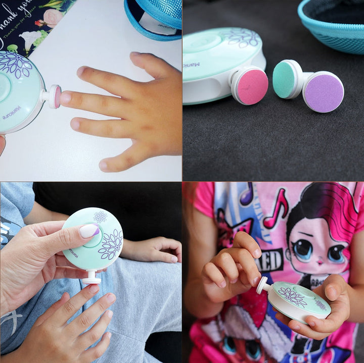 Electric Baby Nail Trimmer for Safe, Quiet Nail Care