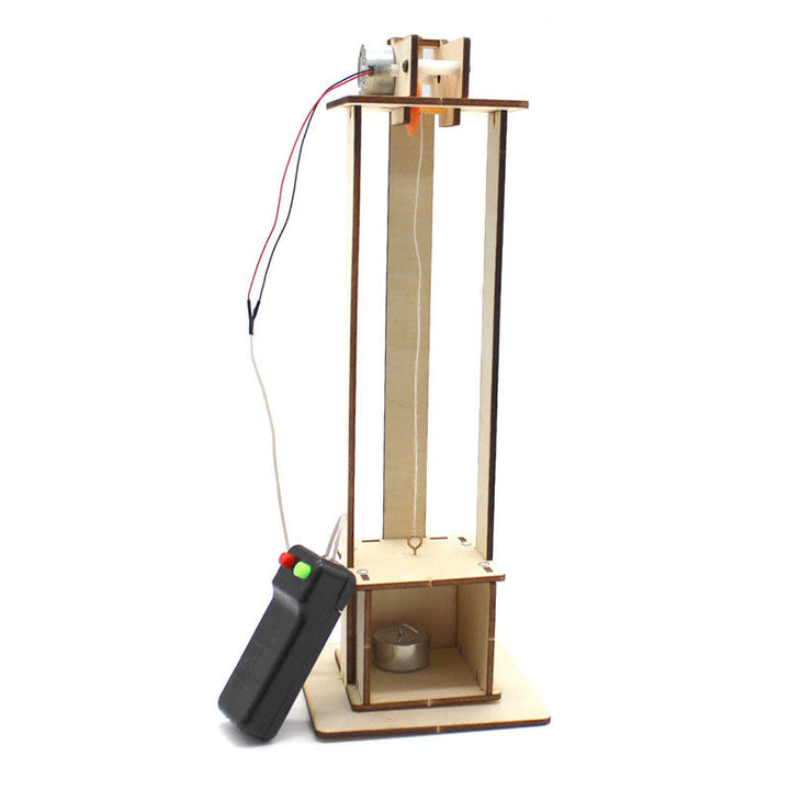 Remote Control Elevator Model Toy for STEM Learning