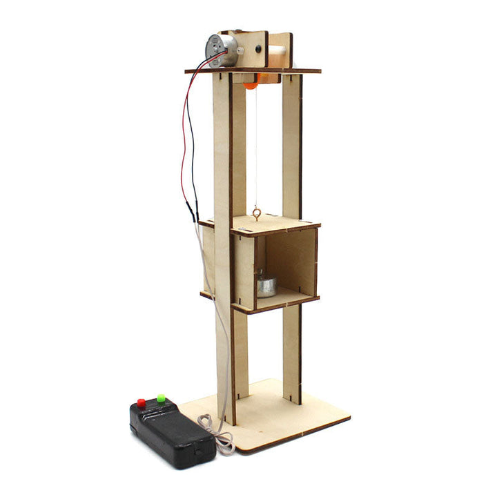 Remote Control Elevator Model Toy for STEM Learning