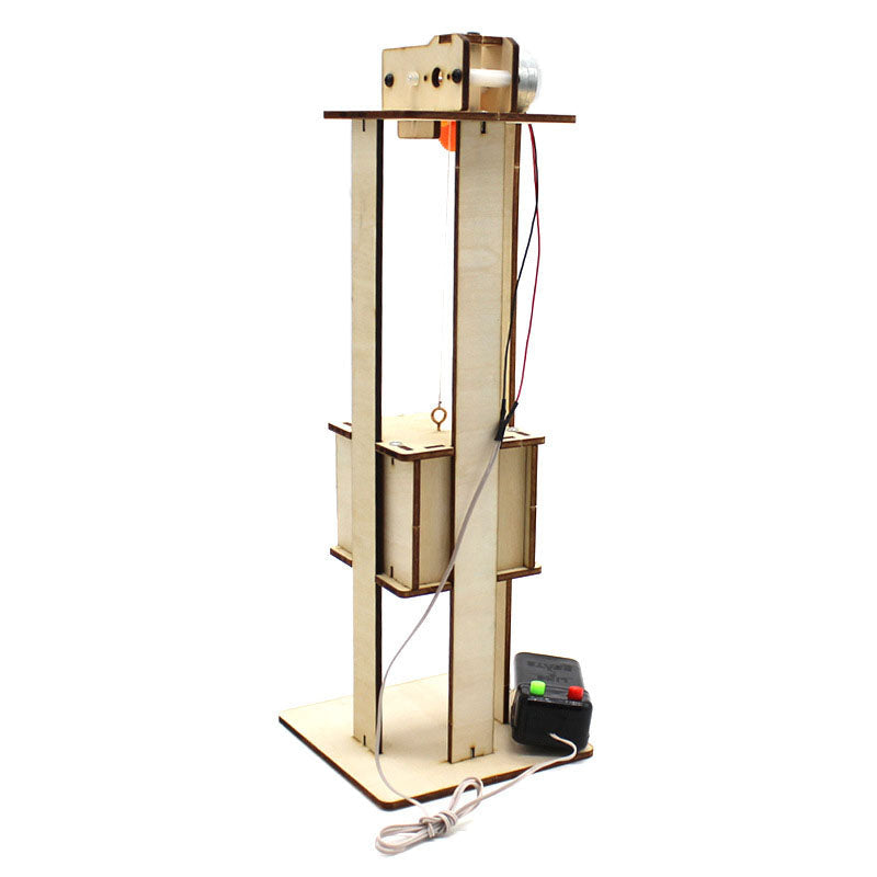 Remote Control Elevator Model Toy for STEM Learning