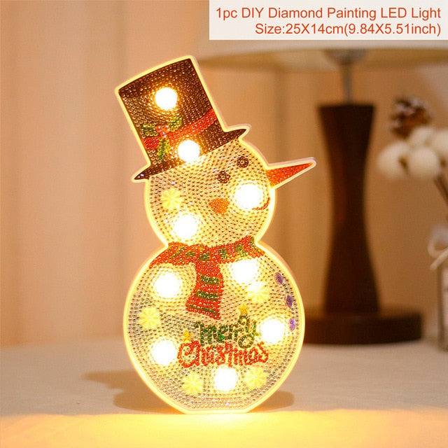 Christmas LED Table Decorations – Warm Holiday Glow