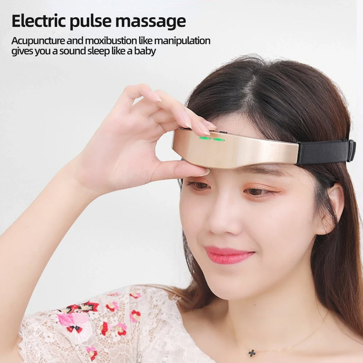 Electric Head Massager for Headache & Sleep Relief