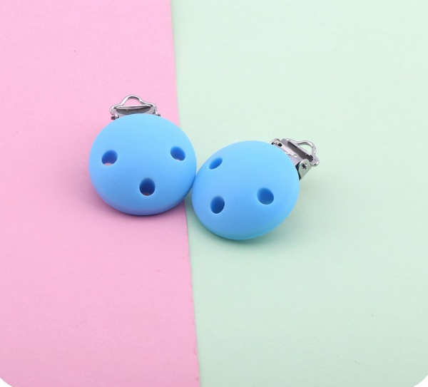 Wood Pacifier Clip - Keeps Baby's Binkie Off the Floor