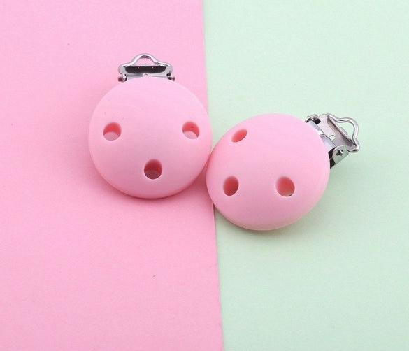 Wood Pacifier Clip - Keeps Baby's Binkie Off the Floor