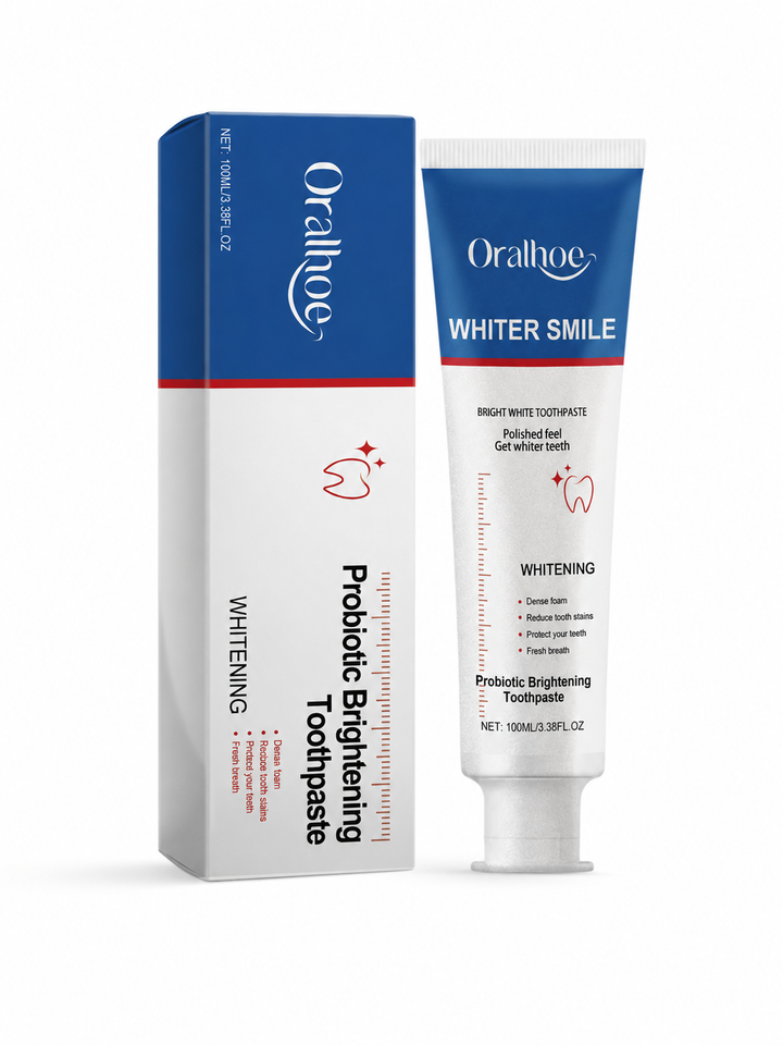 Enzyme Whitening Toothpaste — Deep Clean, Whiten & Freshen