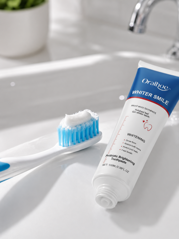Enzyme Whitening Toothpaste — Deep Clean, Whiten & Freshen
