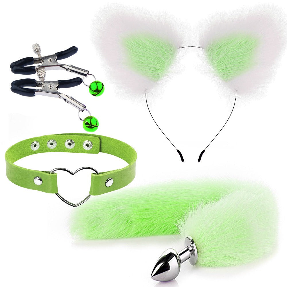 Fox Roleplay Adult Accessory Set – 4-Piece Costume