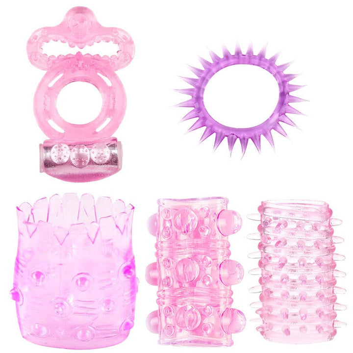 Vibrating Ring Set for Customizable Intimate Stimulation
