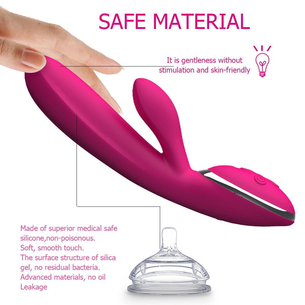 Heating Dildo Vibrator for Dual Stimulation & Comfort