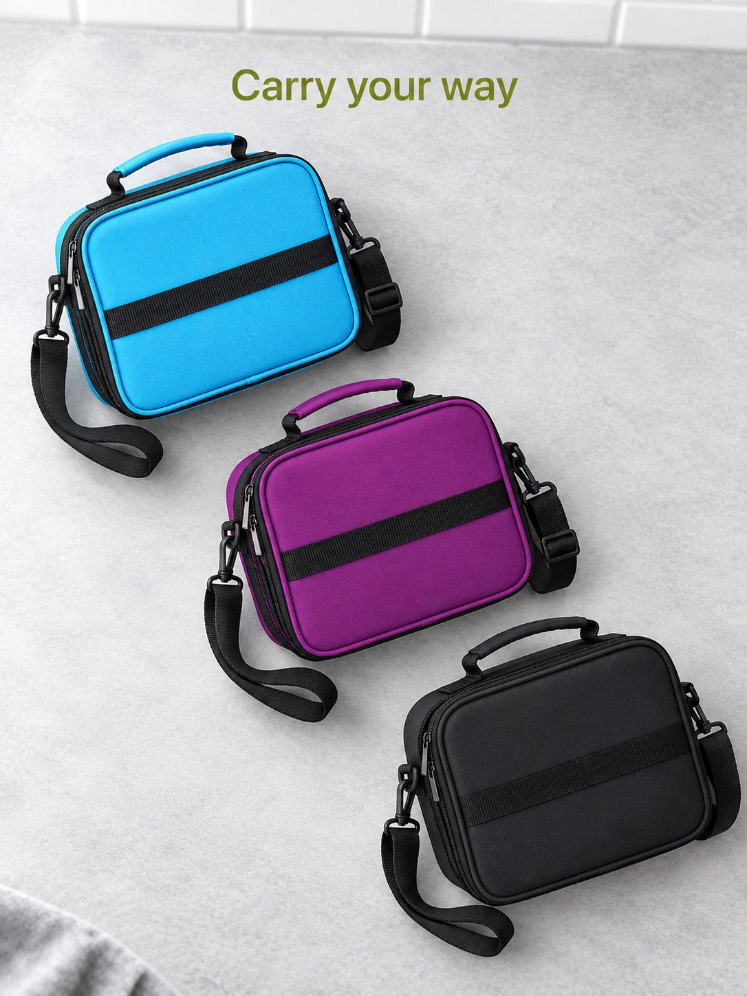 Essential Oil Carrying Case for 42 Bottles, Padded Travel