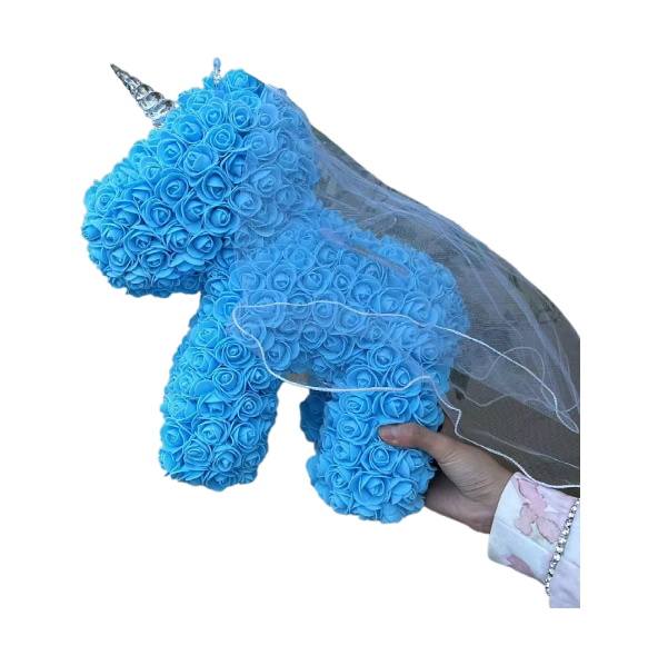 Artificial Flower Rose Unicorn Keepsake Gift for Girlfriend