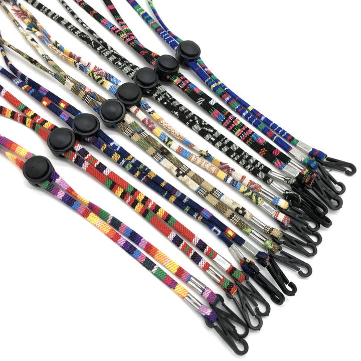Adjustable Mask Lanyard for Colorful Hands-Free Carry