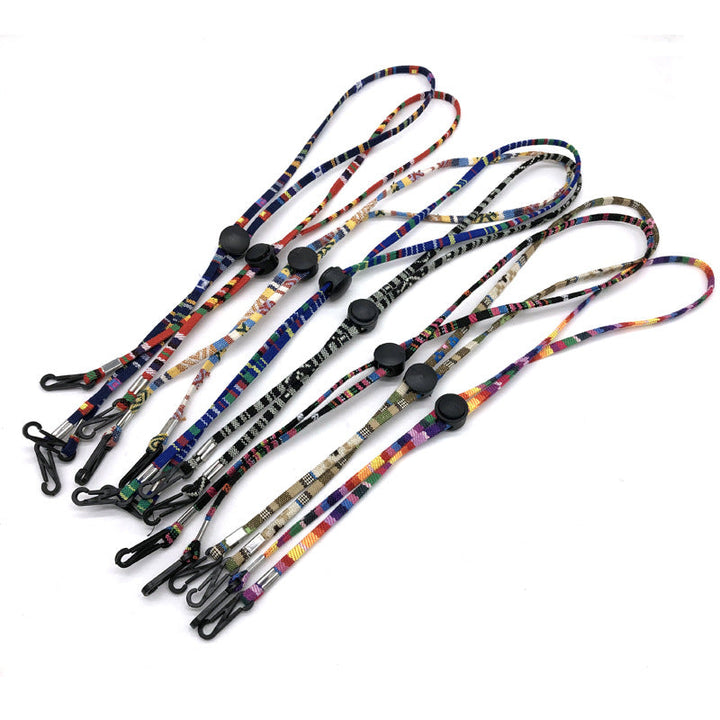 Adjustable Mask Lanyard for Colorful Hands-Free Carry