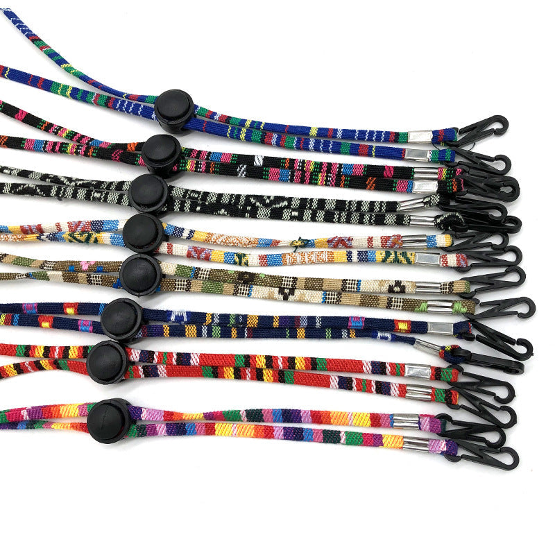 Adjustable Mask Lanyard for Colorful Hands-Free Carry