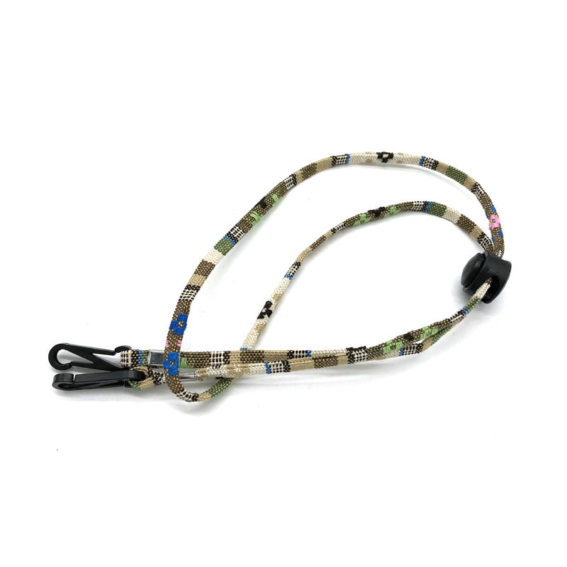Adjustable Mask Lanyard for Colorful Hands-Free Carry