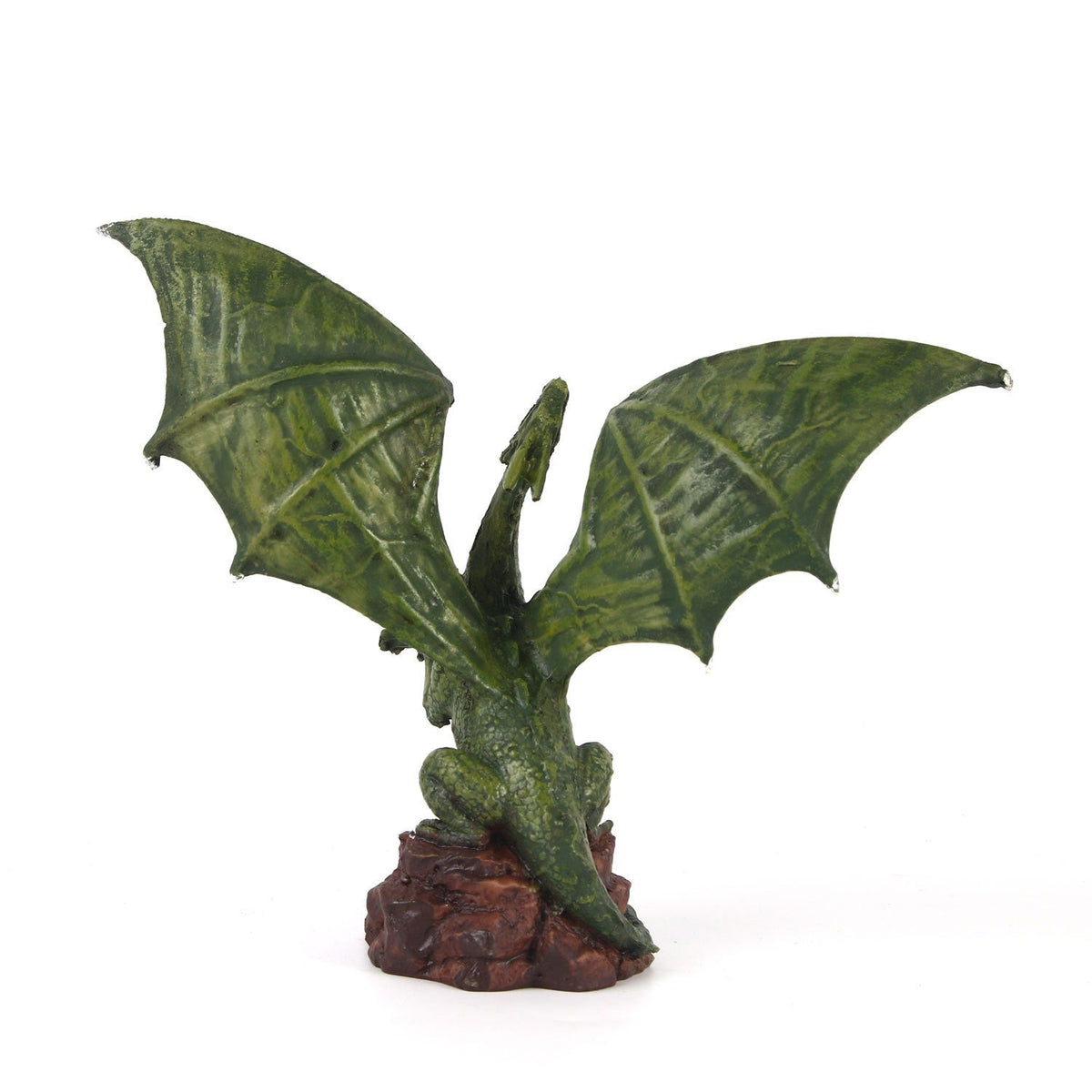 Flying Dragon Skull Figurine for Gothic Fantasy Decor