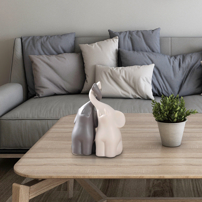 Couple Figurine Decor for Warm Romantic Home Accents