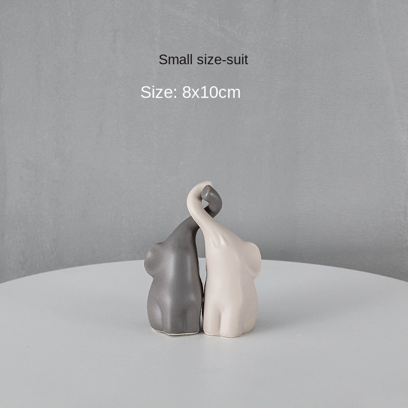 Couple Figurine Decor for Warm Romantic Home Accents