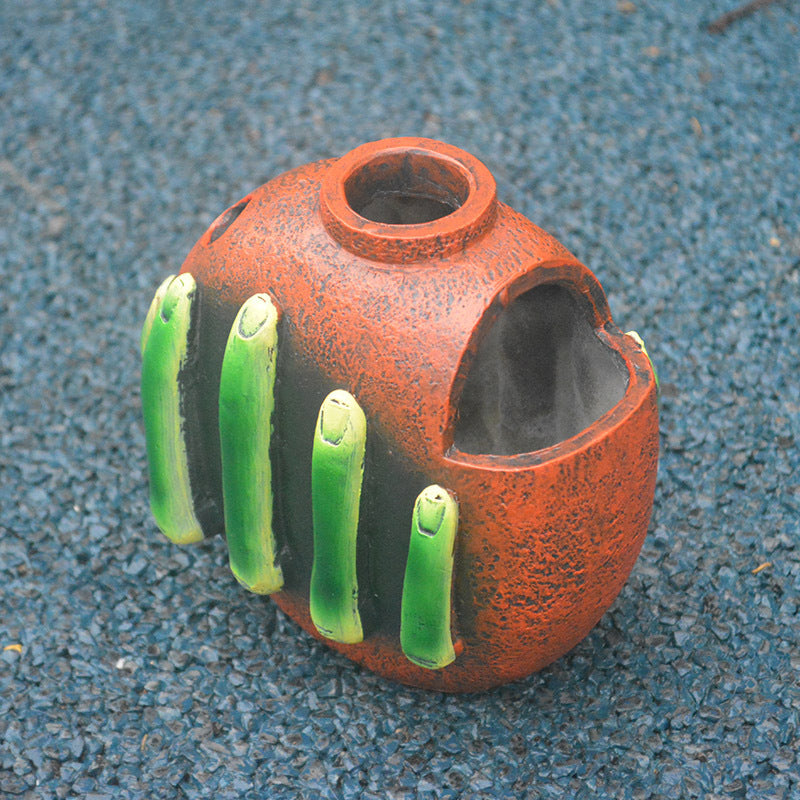 Cactus Resin Sculpture for Distinctive Home Decor