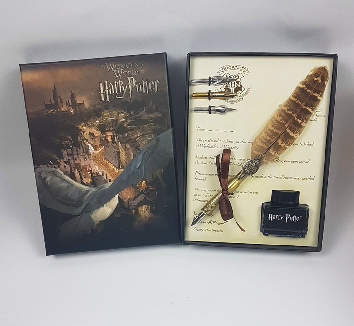 Harry Potter Feather Pen Set for Magical Writing Gifts