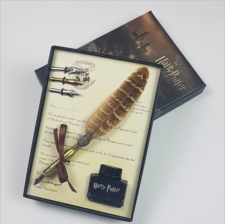 Harry Potter Feather Pen Set for Magical Writing Gifts