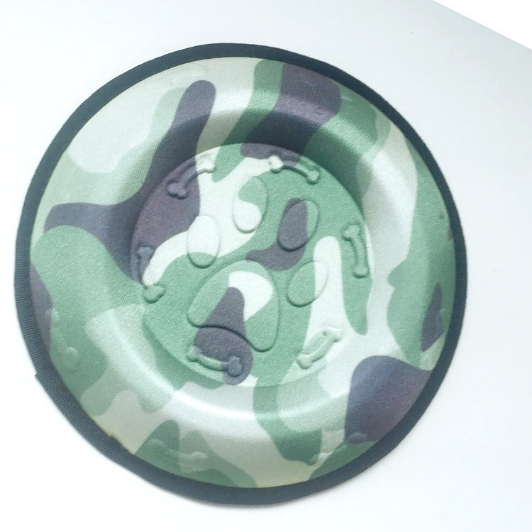 Camo Dog Flying Disc Set for Water Fetch Training