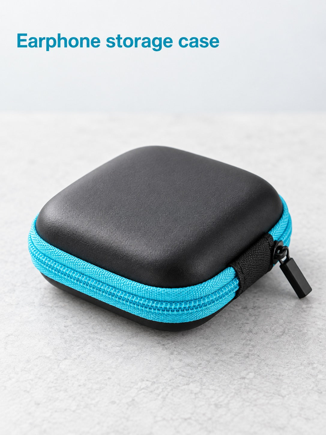 EVA Earphone Case With Mesh Pocket for Cables