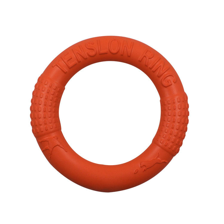 Dog Tug Ring Toy for Interactive Outdoor Fetch Play
