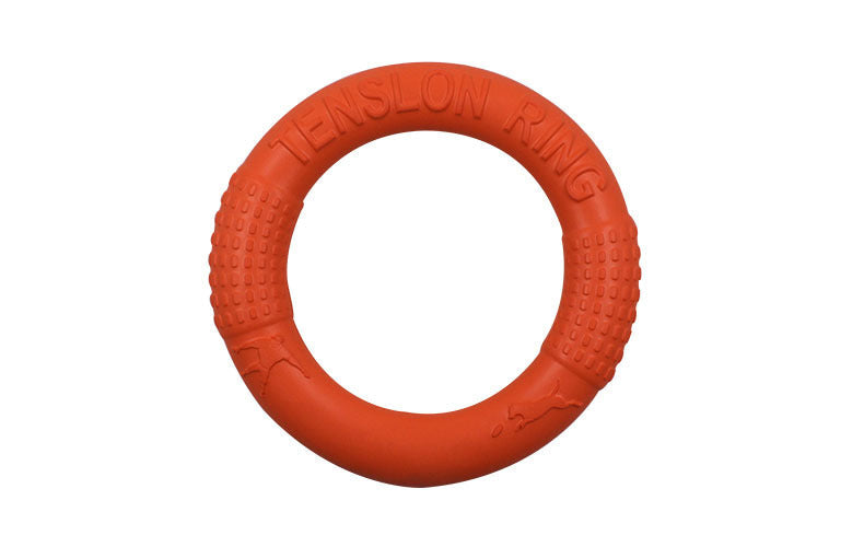 Dog Tug Ring Toy for Interactive Outdoor Fetch Play