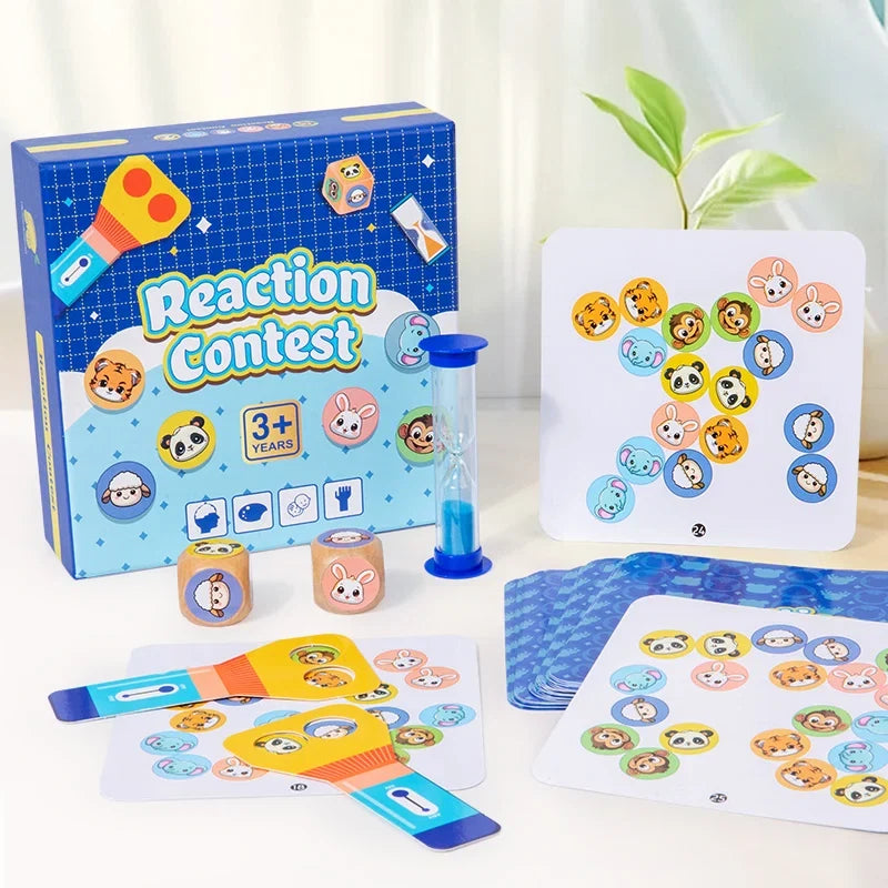 Reaction Game for Kids: Screen-Free Focus & Matching