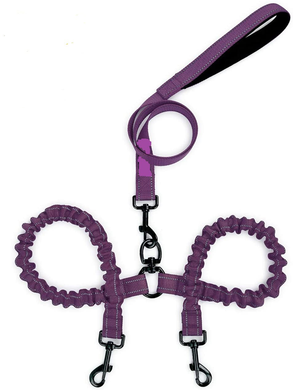 Double-Headed Dog Leash for Easier Daily Two-Dog Walks