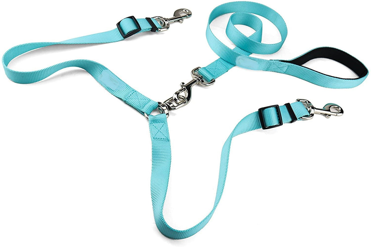 Double-Headed Dog Leash for Easier Daily Two-Dog Walks