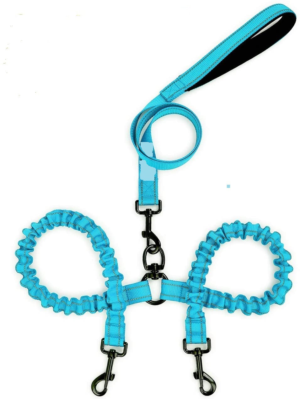 Double-Headed Dog Leash for Easier Daily Two-Dog Walks