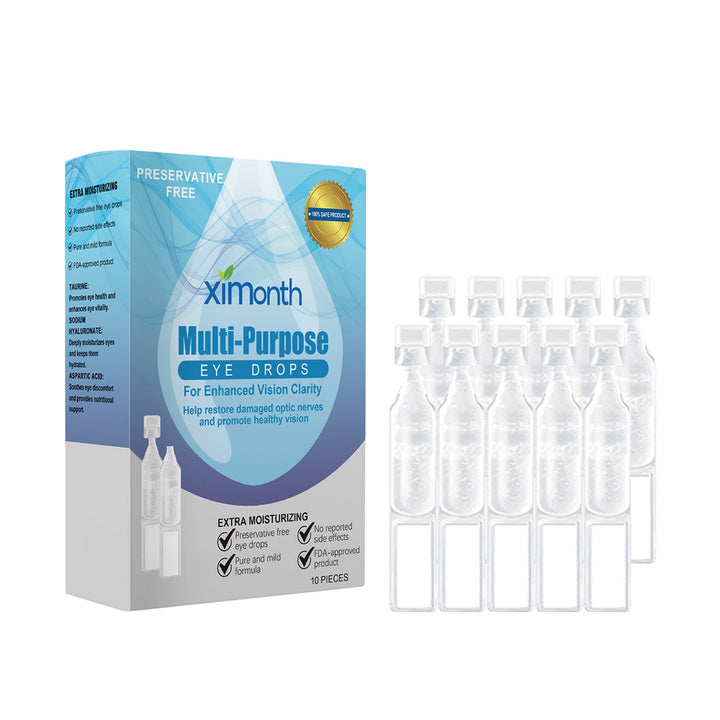 Preservative-Free Eye Drops for Dry, Tired Eyes, 10 Vials
