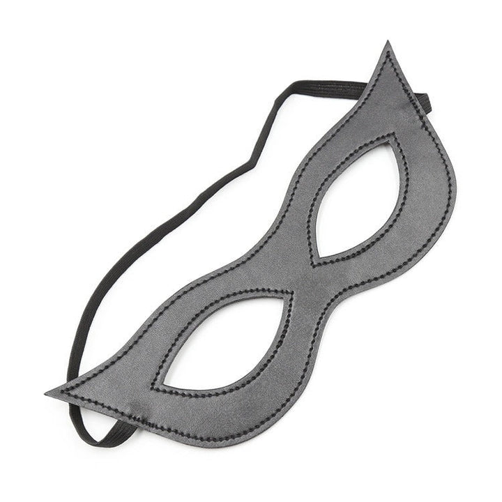Black Masquerade Eye Mask for Dramatic Costume Style