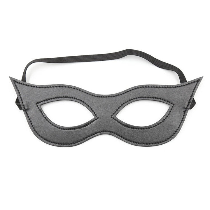Black Masquerade Eye Mask for Dramatic Costume Style