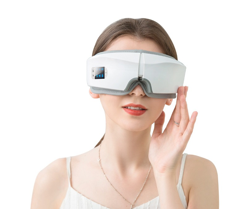Heated Air Pressure Eye Massager with Bluetooth Music