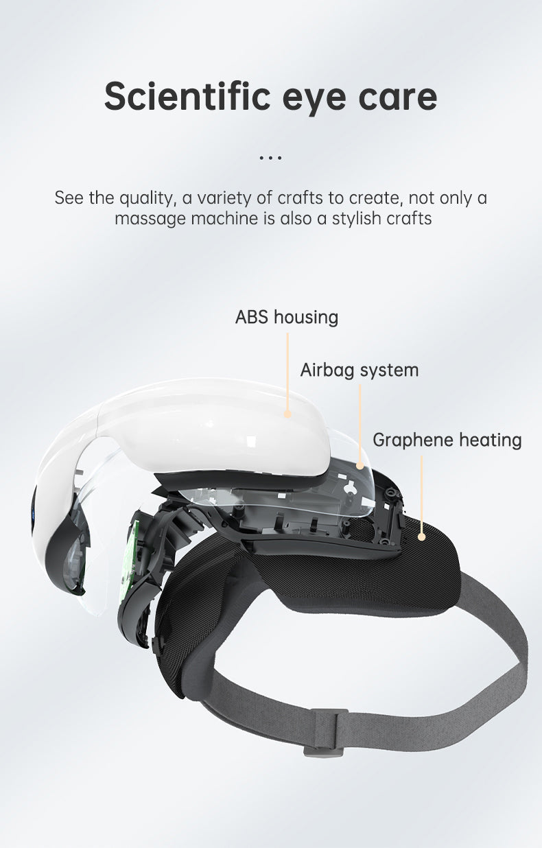 Eye Massager with Heat & Air Pressure for Tired Eyes