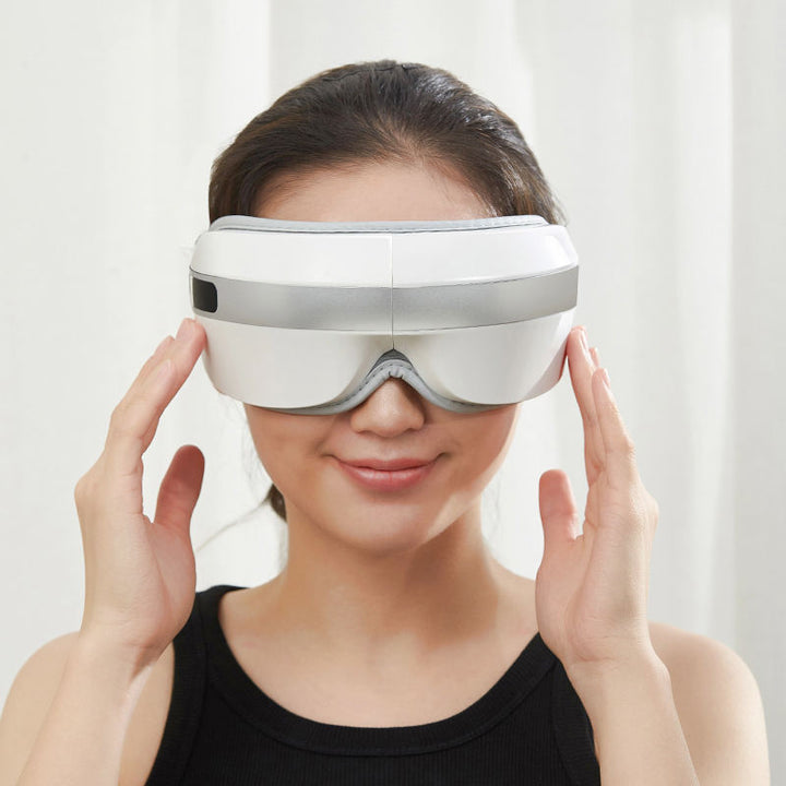 Heated Eye Massager Mask for Tired Eyes and Screen Strain