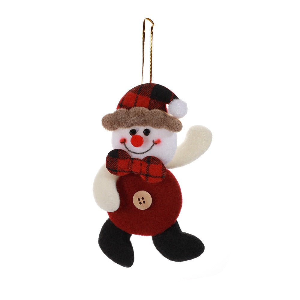 Fabric Christmas Ornament for Cheerful Holiday Decor