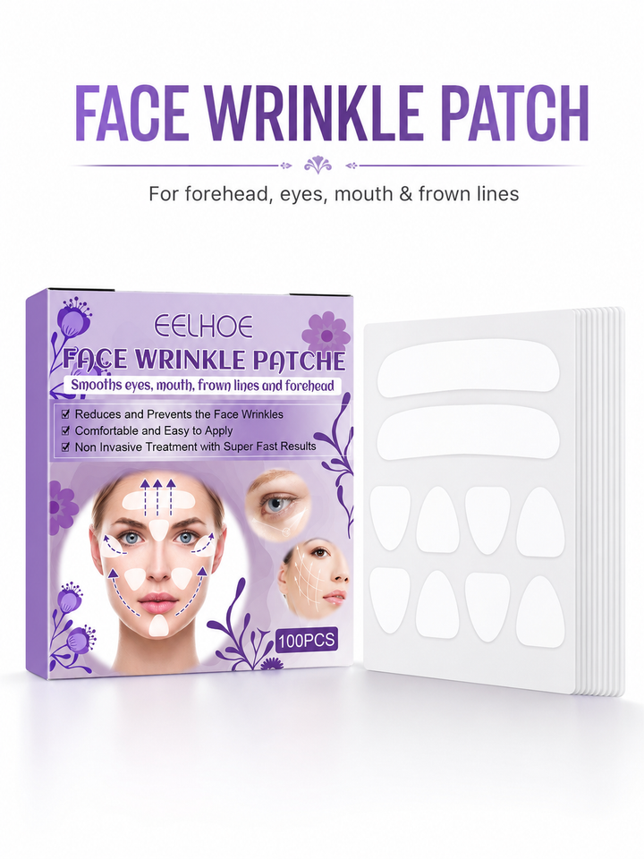 Face Wrinkle Patches — Visible Smoothing & Lifting in 20