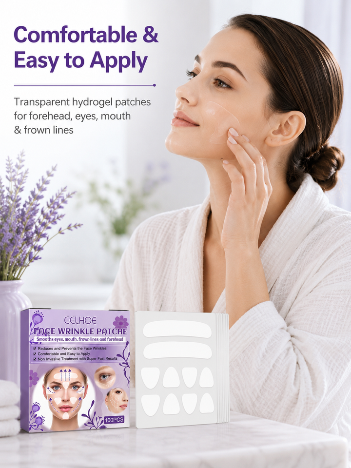 Face Wrinkle Patches — Visible Smoothing & Lifting in 20