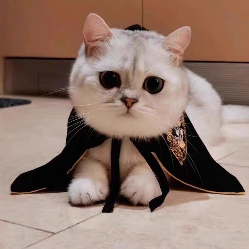 Pet Halloween Cloak Costume for Cats & Small Dogs, Fantasy