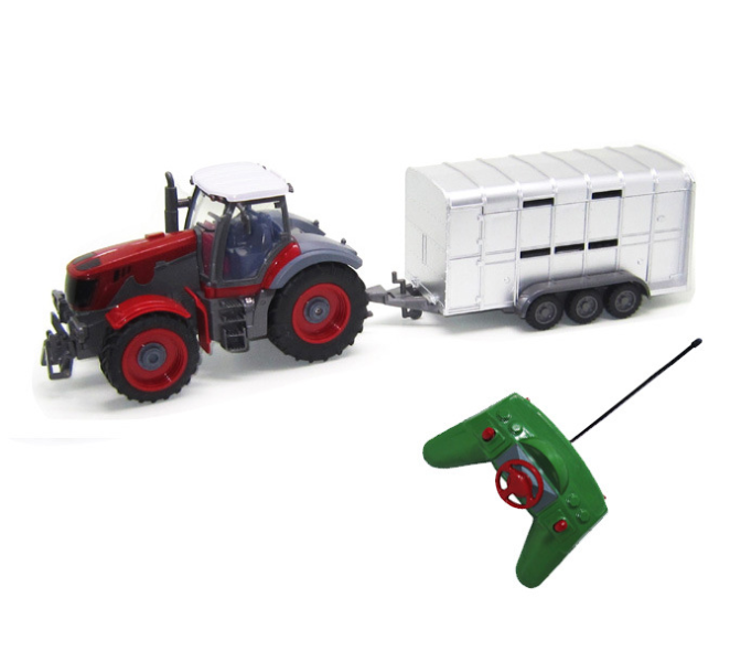 1:28 RC Tractor Toy for Screen-Free Farm Adventure