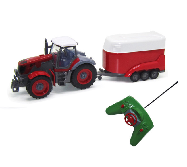 1:28 RC Tractor Toy for Screen-Free Farm Adventure