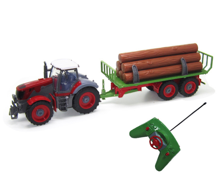 1:28 RC Tractor Toy for Screen-Free Farm Adventure