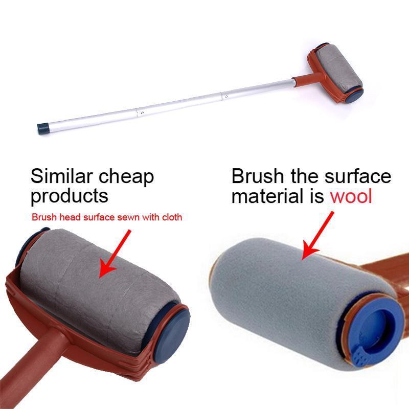 5-Piece Paint Roller Kit with Built-In Paint Reservoir