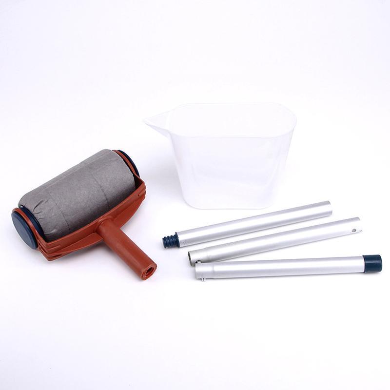 5-Piece Paint Roller Kit with Built-In Paint Reservoir