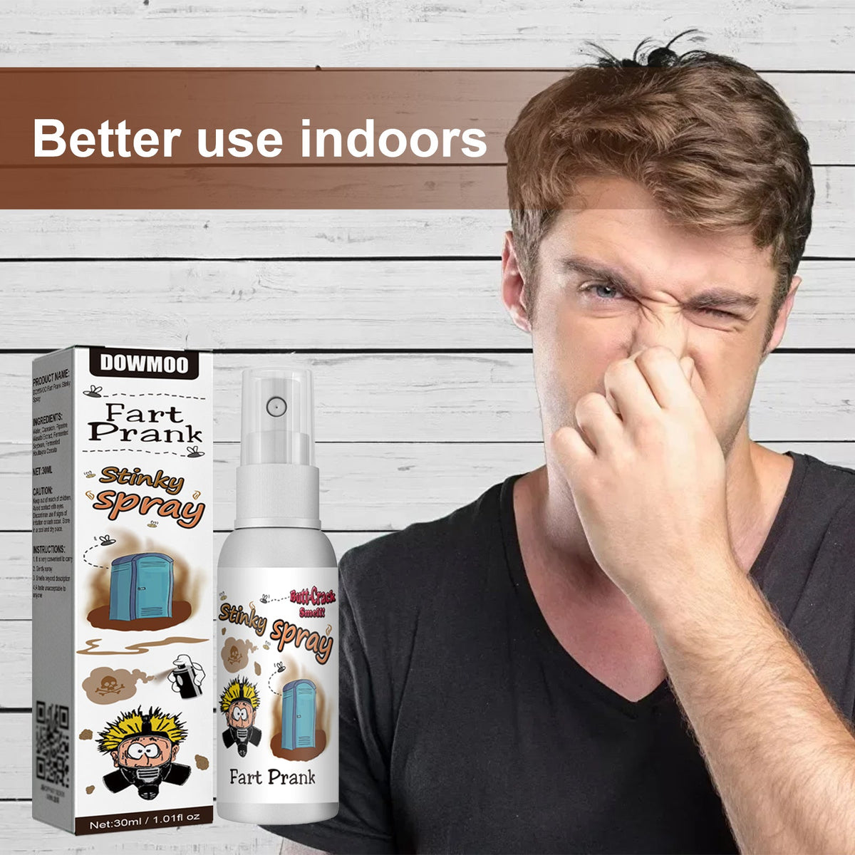 Fart Spray Prank: Long-Lasting Odor Surprise Gift