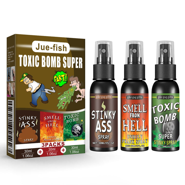 Fart Spray 3-Pack for Memorable Practical Joke Fun